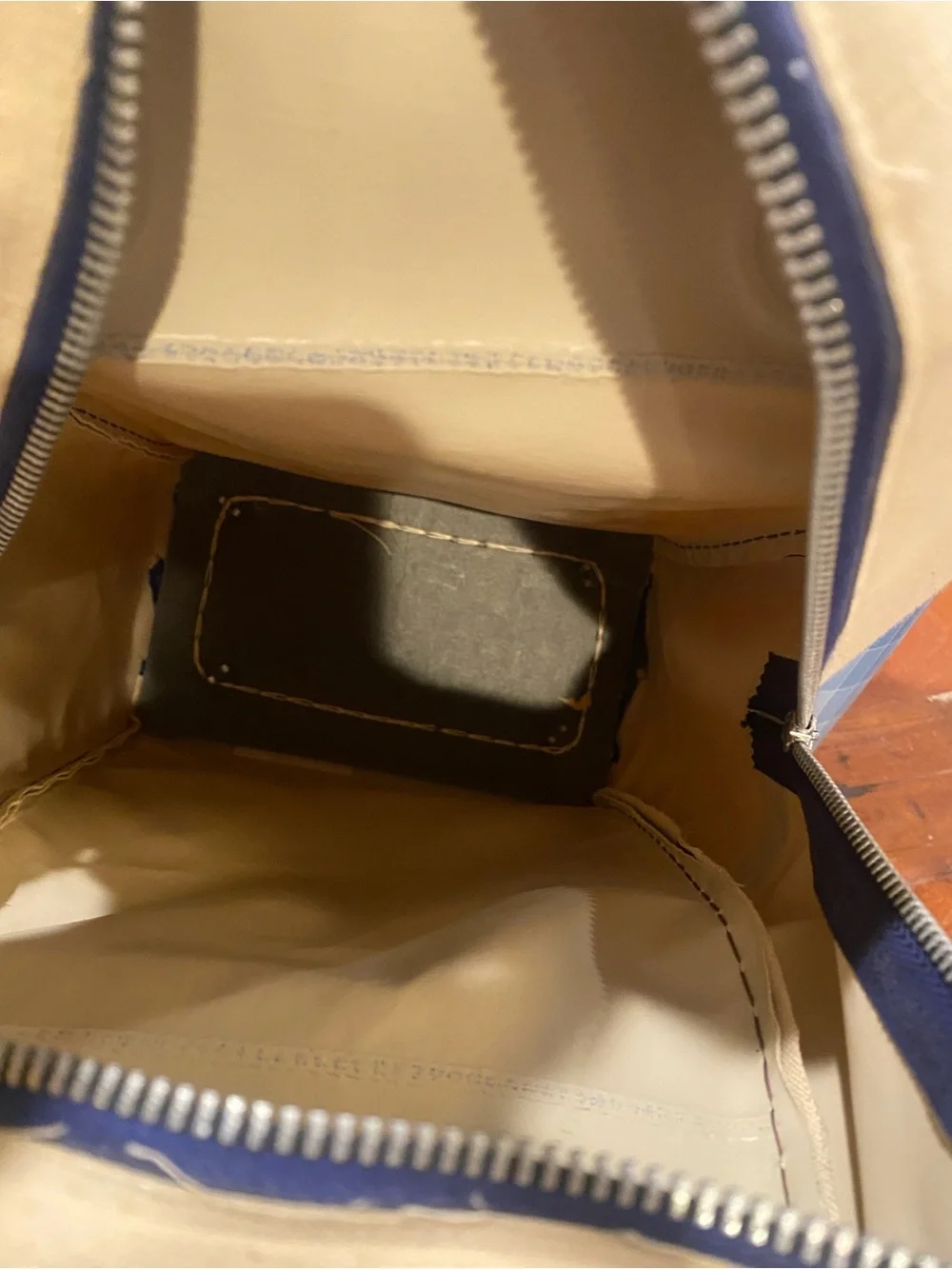 Maxwell House 70s Bag in Cream and Navy